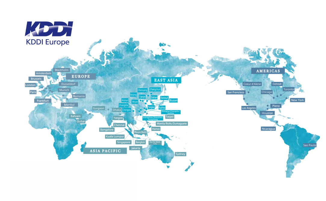 KDDI Europe global Coverage