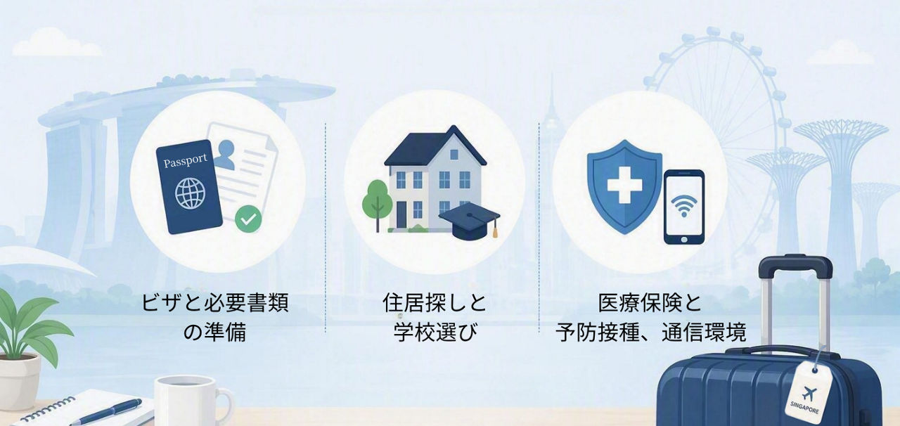 赴任前の準備