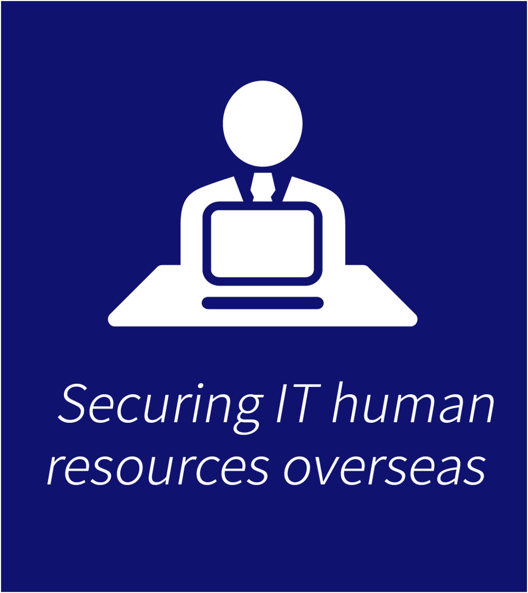 Securing IT human resources overseas