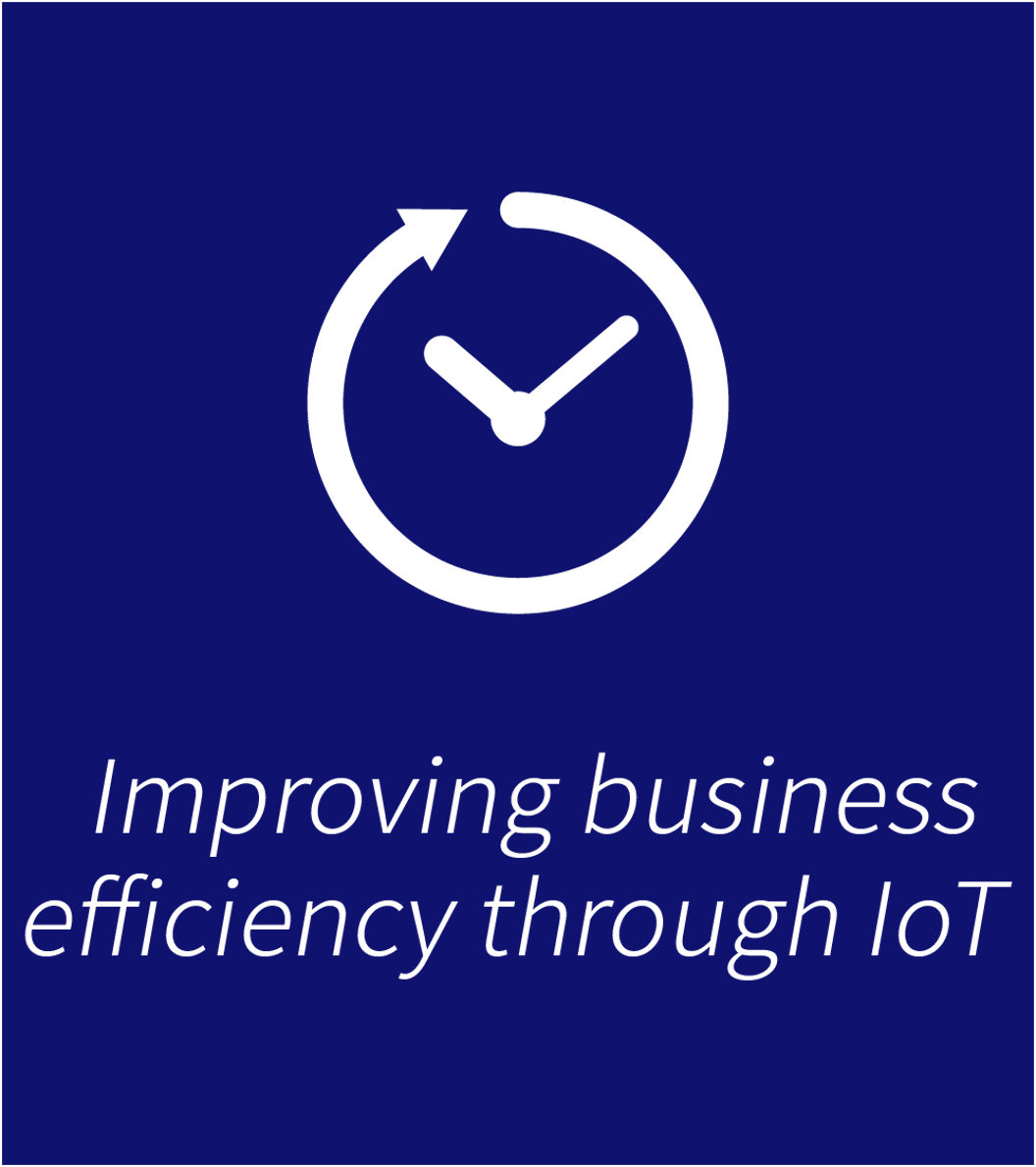 Improving business efficiency through IoT