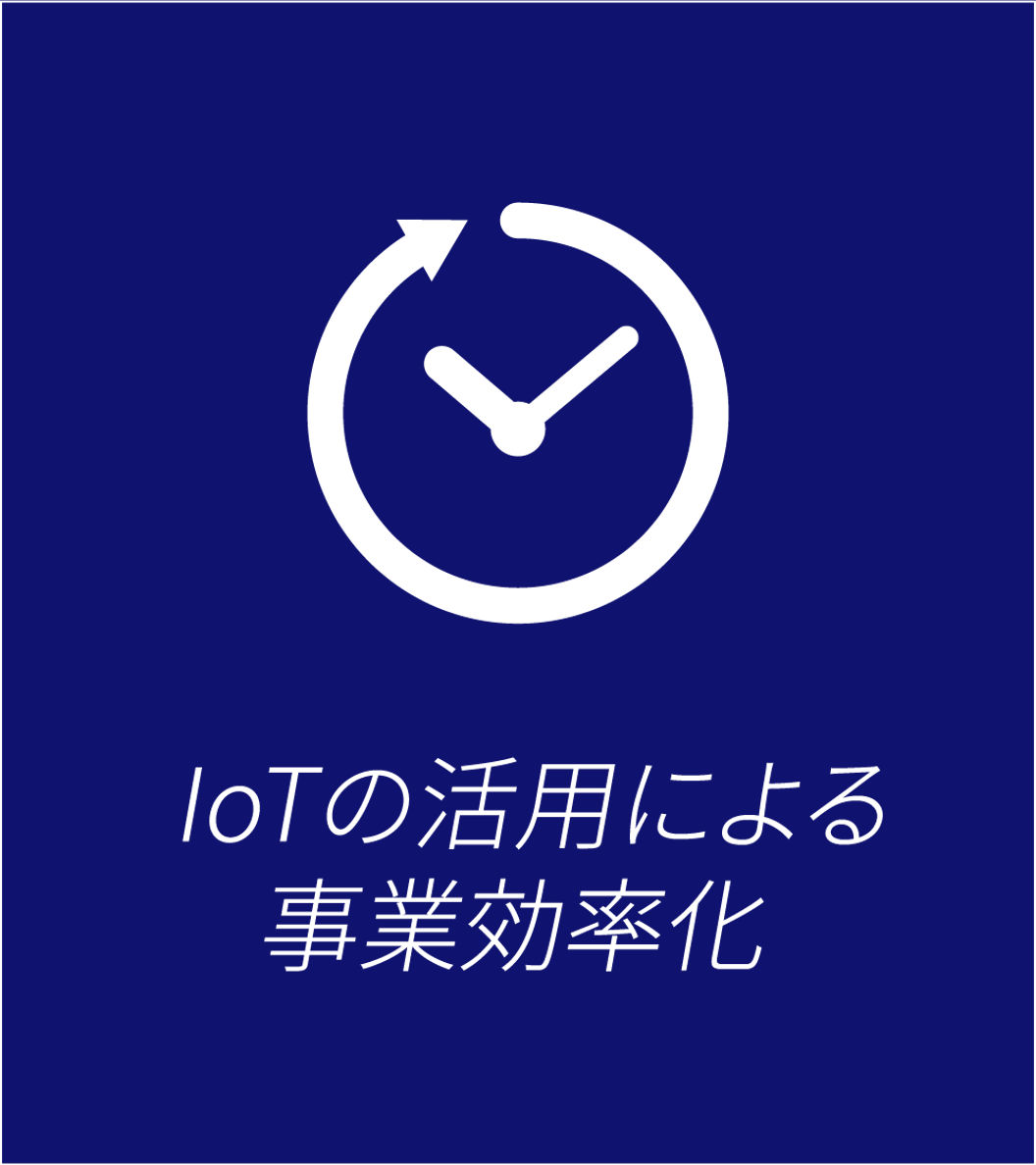  IoTの活用による事業効率化