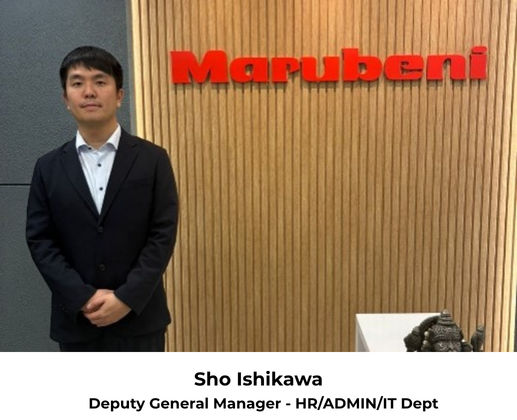 Sho Ishikawa (Deputy General Manager, HR / General Affairs / IT Department)