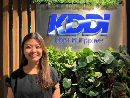 KDDI Philippines - Sales Representative -  Kanae Ito