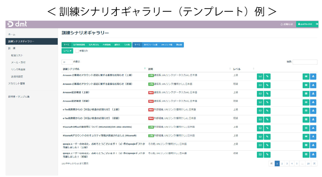2. 約300種類のテンプレートを用意